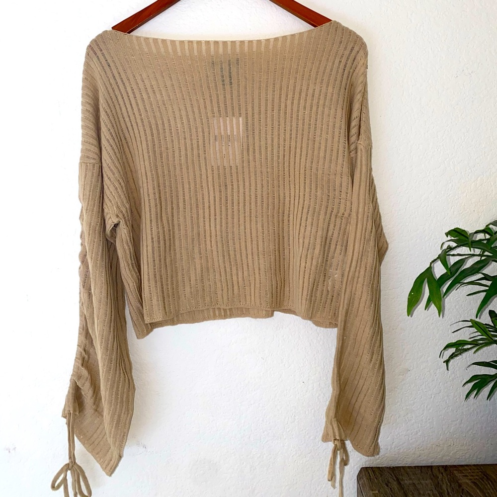 Women’s crop top sweater